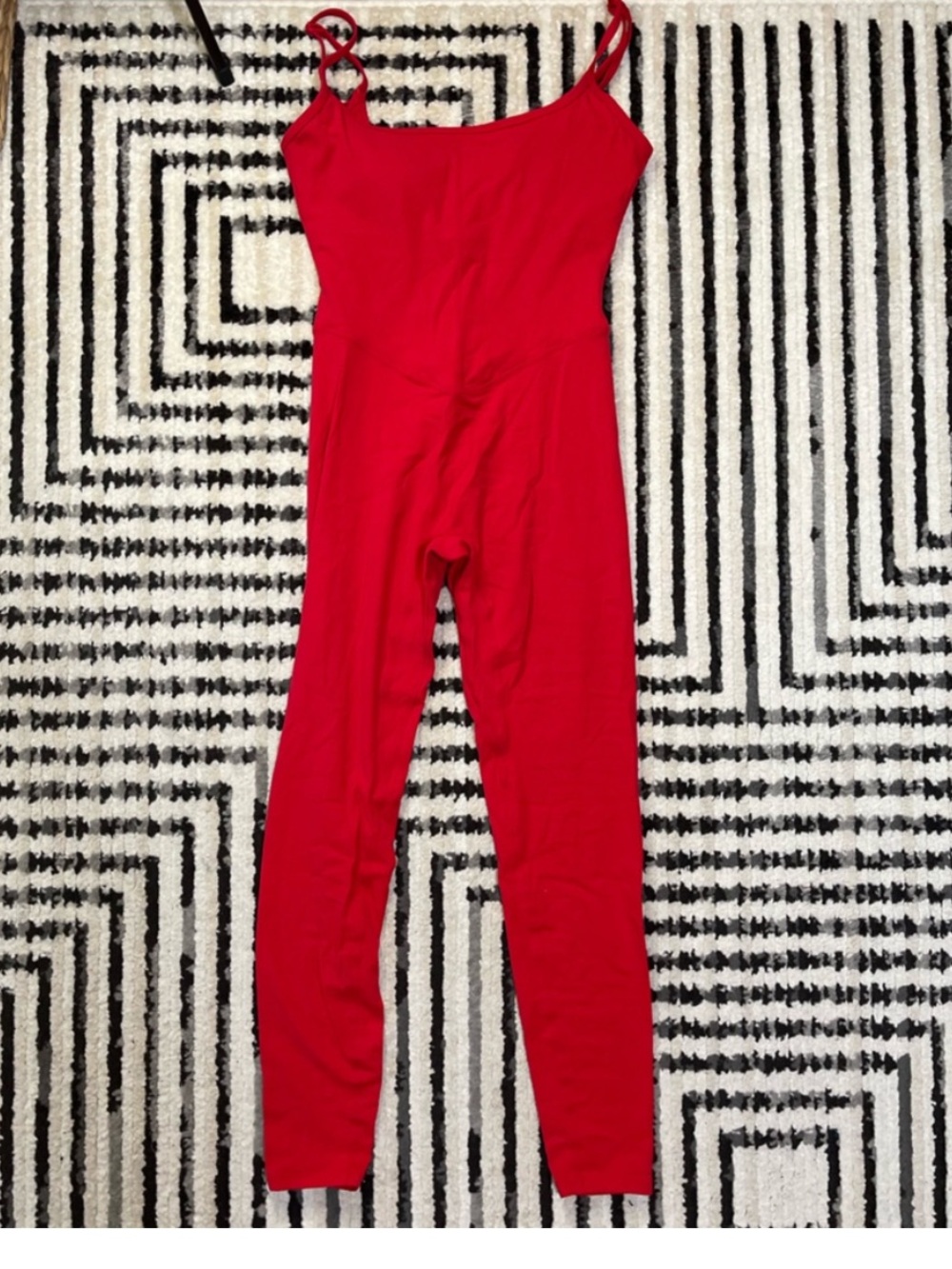 Vitality Cherry Red Jumpsuit Romper
